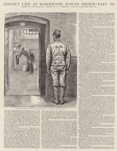 Skazaniec życie w więzieniu Wormwood Scrubs autorstwa Charles Paul Renouard